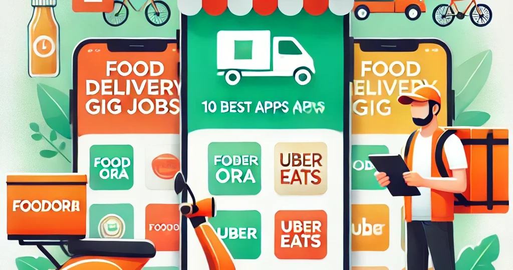 Food Delivery Gig Jobs -10 Best Apps to Earn Money in 2024